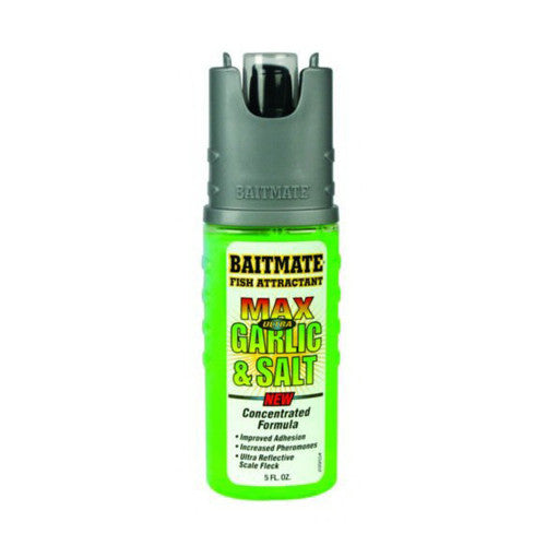 Baitmate Max Ultra Garlic And Salt Fish Attractant, Concentrated Formula - 5 Oz